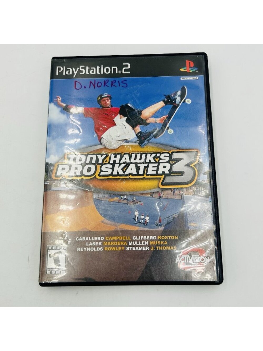 Tony Hawk's Pro Skater 3 (Sony PlayStation 2 2002) CIB Complete W/ Manual Tested